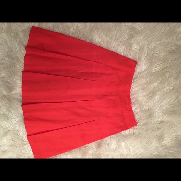 Express Orange Skirt - Picture 6 of 7